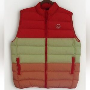 Tommyinnit Merch Puffer Vest orange men’s women’s Size Small